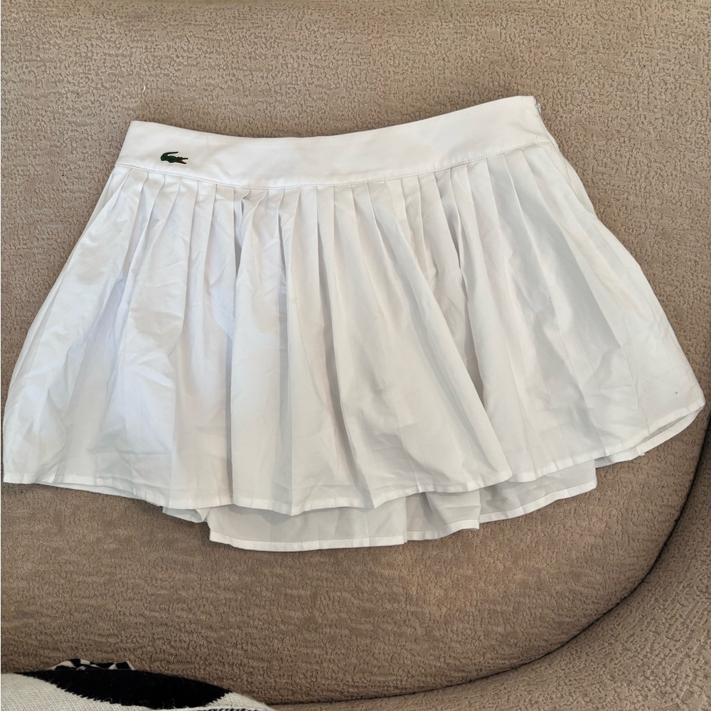 Lacoste Sport White Skirt